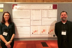 Presenting research at conference